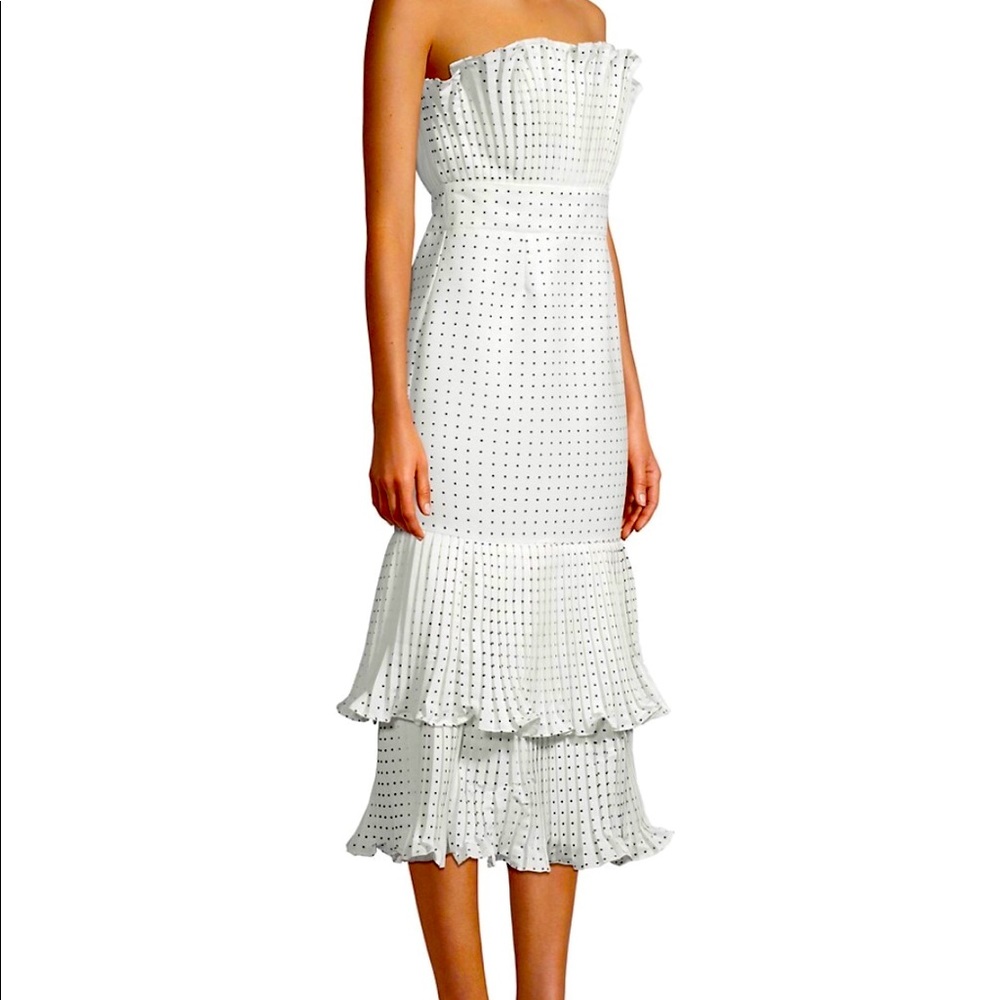 Cocktail polka dot dress